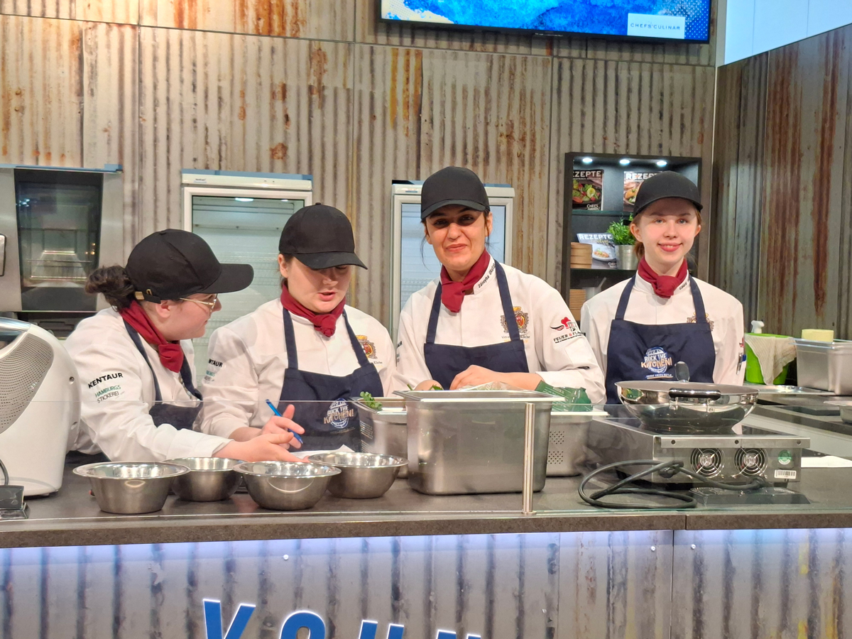 Junge Talente zeigen ihre Leidenschaft für die Kochkunst